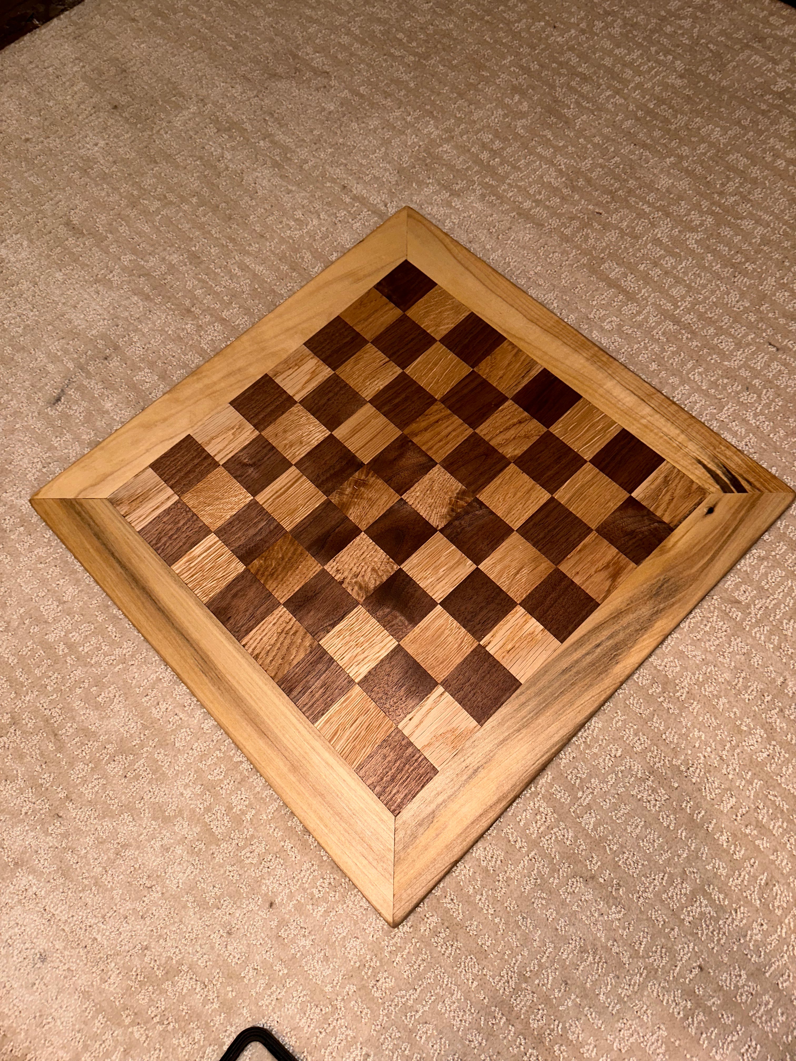 Square off chess board
